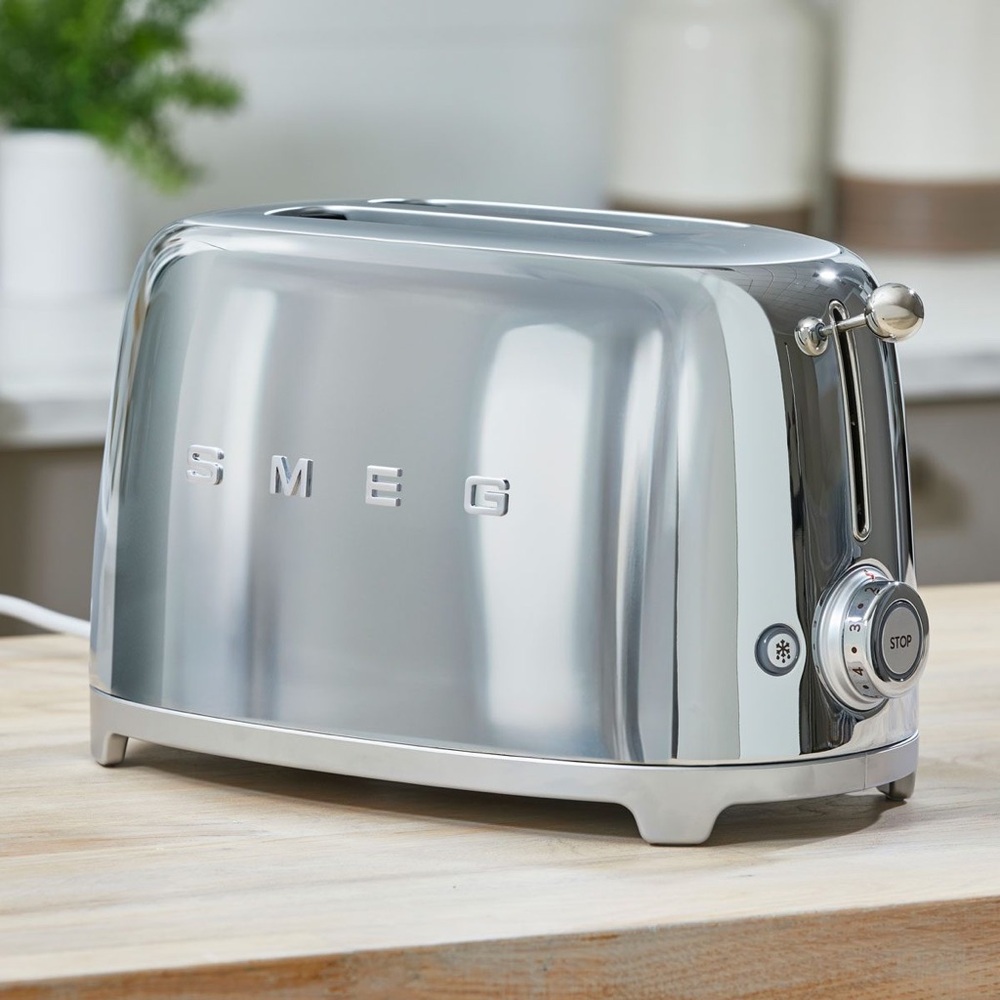 Smeg Silver Toaster